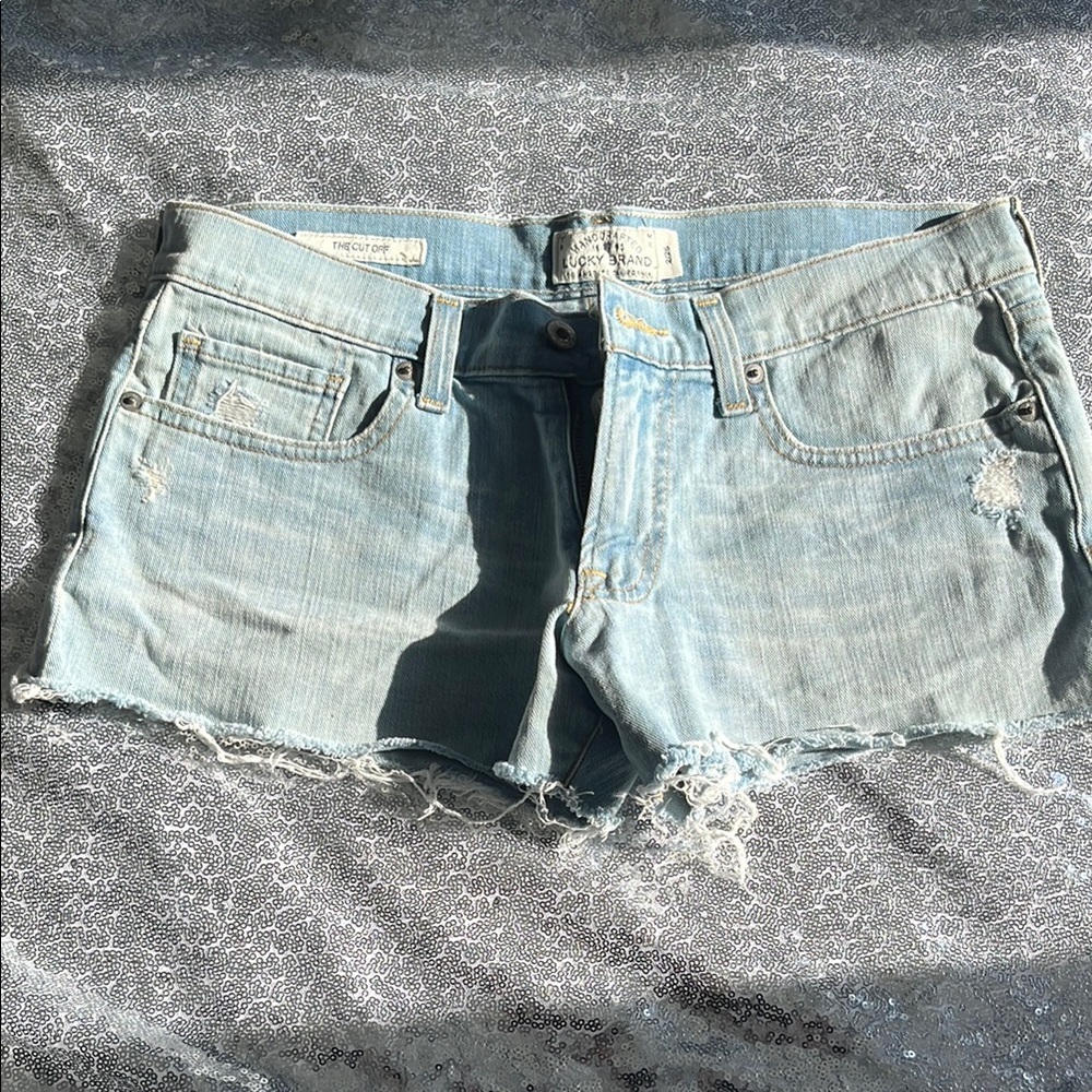 Lucky Brand Light Blue Jean Shorts